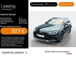 Mythosschwarz metallic Gebraucht 2024 Audi A4 Allroad Sport Kombi | 51.449 € (Teuer)