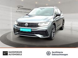 Grau (platinum grey metallic) Gebraucht 2024 VW Tiguan Allspace R-line SUV | 42.890 € (Etwas zu teuer)