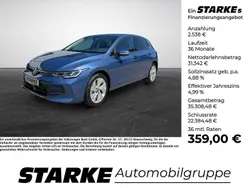 Blau Neu 2025 VW Golf VIII Life Limousine | 33.880 € (Superpreis)
