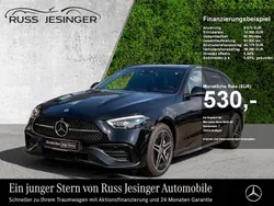 Schwarz Gebraucht 2024 Mercedes C300e AMG line Limousine | 47.850 € (Guter Preis)
