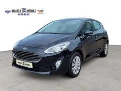 Obsidianschwarz metallic Gebraucht 2022 Ford Fiesta Titanium Kleinwagen | 14.880 € (Guter Preis)