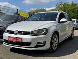 Oryxweiß perlmutteffekt Gebraucht 2014 VW Golf VII Highline Kombi | 10.499 € (Guter Preis)