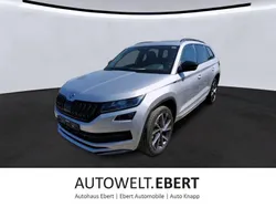 Brillantsilber Gebraucht 2021 Skoda Kodiaq SportLine SUV | 36.890 € (Teuer)