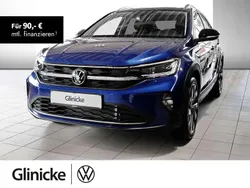 Reef blue metallic / schwarz Gebraucht 2024 VW Taigo Style SUV | 24.970 € (Fairer Preis)