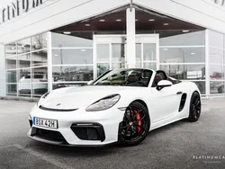Weiß Gebraucht 2020 Porsche Boxster Spyder Cabrio | 106.107 € (Fairer Preis)