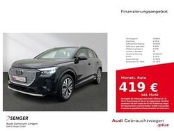 Mythosschwarz metallic Gebraucht 2024 Audi Q4 e-tron Advanced SUV | 39.880 € (Teuer)