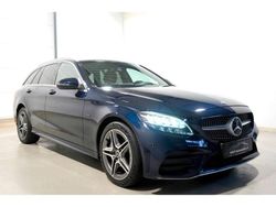 Blau Gebraucht 2020 Mercedes C300e AMG line Kombi | 24.790 € (Fairer Preis)
