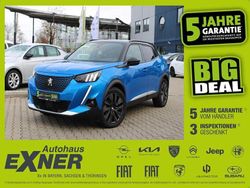 Vertigoblau / dach schwarz Gebraucht 2021 Peugeot e-2008 GT SUV | 15.900 € (Guter Preis)