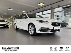 Weiß Gebraucht 2021 Seat Leon FR Limousine | 22.480 € (Fairer Preis)