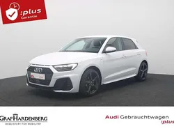 Gletscherweiß metallic Gebraucht 2024 Audi A1 Sportback S-Line Kleinwagen | 29.980 € (Teuer)
