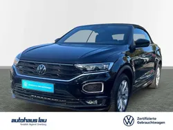 Schwarz Gebraucht 2020 VW T-Roc Cabriolet R-line Cabrio | 24.500 € (Fairer Preis)