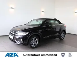 Schwarz Gebraucht 2025 VW T-Roc Cabriolet R-line Cabrio | 41.979 € (Teuer)