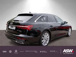 Mythosschwarz metallic Gebraucht 2021 Audi A6 S-Line Kombi | 37.930 € (Guter Preis)