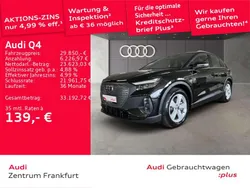Mythosschwarz metallic/mythoss Gebraucht 2022 Audi e-tron SUV | 29.850 € (Guter Preis)