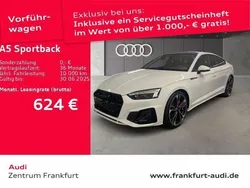 Gletscherweiß metallic Gebraucht 2024 Audi A5 Sportback S-Line Limousine | 59.940 €