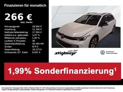 Oryxweiß perlmutteffekt Gebraucht 2024 VW Golf VIII Goal Kombi | 28.990 € (Superpreis)