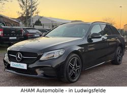 Schwarz Gebraucht 2021 Mercedes C300e AMG Kombi | 24.590 € (Superpreis)