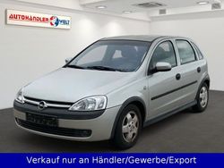 Silber Gebraucht 2002 Opel Corsa Elegance Limousine | 1.299 € (Superpreis)