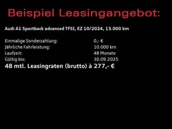 Mythosschwarz metallic Gebraucht 2024 Audi A1 Sportback Advanced Plus Kleinwagen | 23.980 € (Guter Preis)