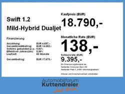 Frontier blue pearl metallic / Neu 2024 Suzuki Swift Comfort Kleinwagen | 16.990 €