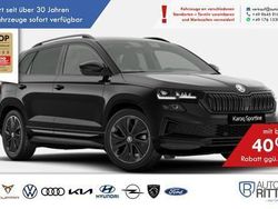 Schwarz Neu 2025 Skoda Karoq SportLine SUV | 41.990 € (Fairer Preis)