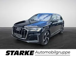 Schwarz Gebraucht 2020 Audi Q7 S-Line SUV | 63.890 € (Teuer)