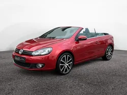 Rot Gebraucht 2011 VW Golf Cabriolet Cabrio | 10.990 € (Fairer Preis)