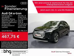 Mythosschwarz metallic Gebraucht 2022 Audi Q4 e-tron Ambiente SUV | 39.930 € (Fairer Preis)