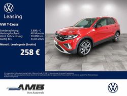 Rot (kings red metallic) Neu 2025 VW T-Cross Style SUV | 35.950 € (Teuer)