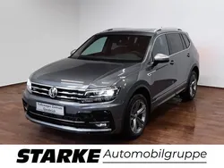 Platinum grey metallic (metallic) Gebraucht 2020 VW Tiguan Allspace Highline SUV | 38.680 € (Etwas zu teuer)