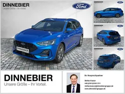 Blau (metallic) Gebraucht 2024 Ford Focus ST-Line X Kombi | 26.790 € (Guter Preis)
