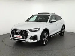 Gletscherweissmet. (metallic) Gebraucht 2023 Audi Q5 Sportback S-Line SUV | 47.490 € (Superpreis)