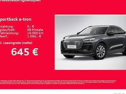 Grau Neu 2025 Audi SQ6 Sportback e-tron SUV | 72.385 €