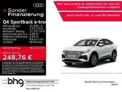 Weiß Gebraucht 2021 Audi Q4 Sportback e-tron Ambiente SUV | 23.890 € (Guter Preis)