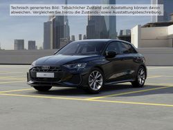 Schwarz Neu 2025 Audi A3 Sportback S-Line Limousine | 47.370 € (Teuer)