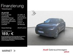 Mythosschwarz metallic Gebraucht 2024 Audi Q2 Advanced Plus SUV | 33.380 € (Fairer Preis)