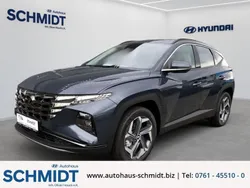 Teal blue / met Gebraucht 2023 Hyundai Tucson Basis SUV | 33.990 € (Fairer Preis)