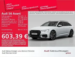 Gletscherweiß metallic Gebraucht 2024 Audi S6 Ambiente Kombi | 76.421 € (Teuer)