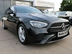 Schwarz Gebraucht 2022 Mercedes E220 AMG line Limousine | 37.820 € (Superpreis)
