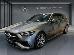 Selenitgrau metallic Gebraucht 2024 Mercedes C300 AMG Kombi | 43.499 € (Fairer Preis)