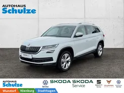 Moonweiß (white), metallic Gebraucht 2017 Skoda Kodiaq Style SUV | 26.590 € (Fairer Preis)