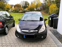 Schwarz Gebraucht 2007 Opel Corsa Kleinwagen | 1.990 € (Fairer Preis)