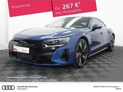 Blau Gebraucht 2022 Audi e-tron GT quattro Comfort Limousine | 53.950 € (Superpreis)