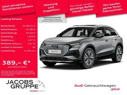 Grau Gebraucht 2024 Audi Q4 e-tron Advanced SUV | 43.480 € (Fairer Preis)