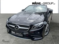 Schwarz Gebraucht 2018 Mercedes E300 AMG line Cabrio | 34.990 € (Guter Preis)