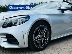 Silber Gebraucht 2021 Mercedes C200 AMG line Cabrio | 36.900 € (Fairer Preis)