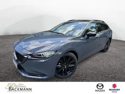 Polymetal grau Gebraucht 2023 Mazda 6 Homura-Line Kombi | 35.950 € (Etwas zu teuer)