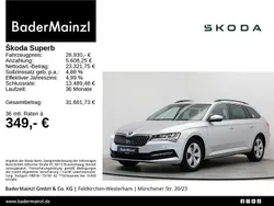 Brillantsilber metallic Gebraucht 2022 Skoda Superb Ambition Kombi | 28.930 € (Fairer Preis)