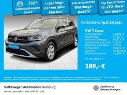 Rauchgrau metallic (metallic) Gebraucht 2024 VW T-Cross Life SUV | 24.850 € (Fairer Preis)
