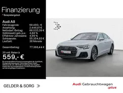 Gletscherweiß metallic Gebraucht 2023 Audi A8 Ambiente Limousine | 68.480 € (Superpreis)